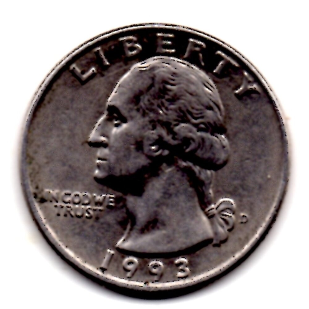 Vintage Coin - 1993 P Washington Quarter
